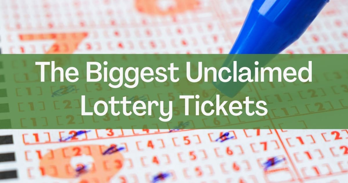 Die grÃ¶ÃŸten nicht abgeholten Lotterielose