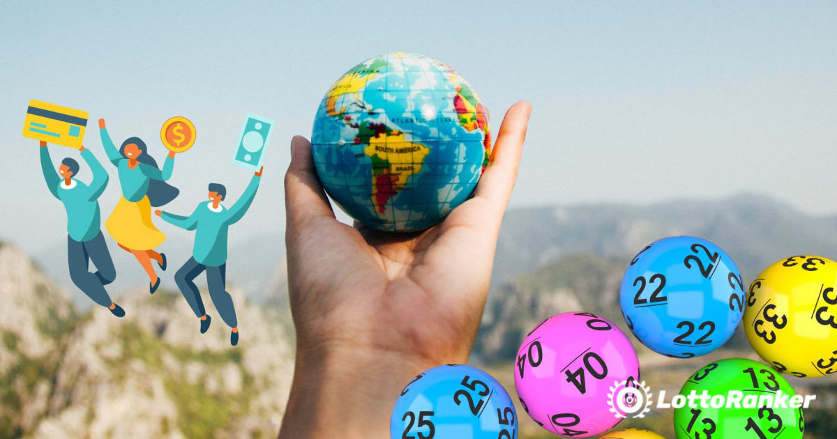 Verteilung von Lotterien auf der ganzen Welt