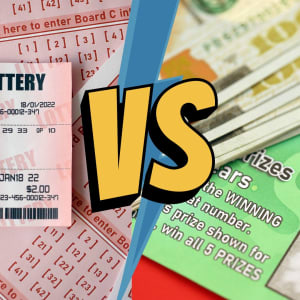 Rubbellose oder Lotterie: Was ist die bessere Wette?